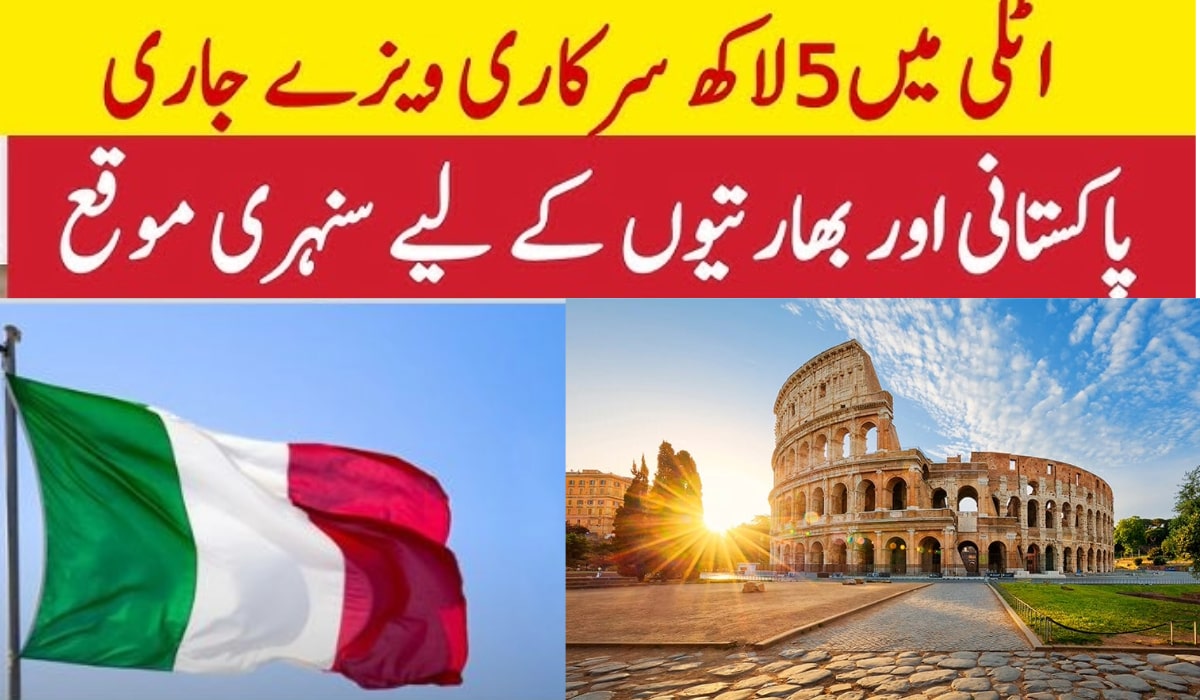 Italy Announces 500000 New Work Visas for foreign workers 2025-min