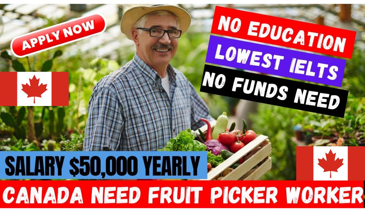 Fruit Picking Jobs in Canada with Work Visa 2025 – Apply Now